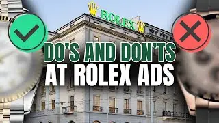 What You Shouldn't Do at Rolex Authorized Dealers