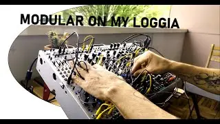 Boodaman - Sweet moment with modular synth on my loggia