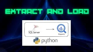 EL (Extract and Load) - Ingestion SQL Server to BigQuery with [Python]