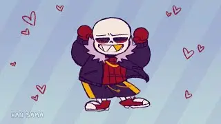 Underfell Caramelldansen [the True Tumblr Sexyman among AU Sanses]