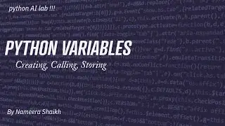 "Python Variables: A Beginner's Guide to Creating and Understanding the Need for Variables"