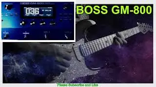 Boss GM-800 / Factory Sound / Boss GK-5