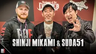 INTERVIEW w/ SHINJI MIKAMI & SUDA51 | RESIDENT EVIL, Shadows of the Damned, DINO CRISIS & More!