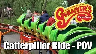 Caterpillar Ride (The Wriggler) - Wacky Worm - POV - Gullivers World Warrington