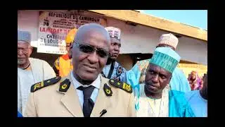 VISITE DU SOUS PREFET DE NYAMBAKA A LOUGGUERE MADJALANG
