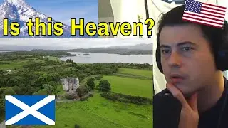 American Reacts SCOTTISH FAIRYTALE CASTLE IN THE HIGHLANDS
