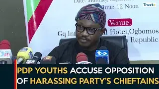 PDP Youths Accuse Opposition Of Harassing Party’s Chieftains