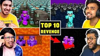 Craziest And OP Revenges OF Indian Gamers in Minecraft | Ft. GamerFleet, Smartypie Proboiz, Techno