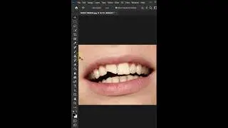 Easy Way to Fix the Teeth - Short Photoshop Tutorial 