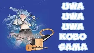 kobo berhasil menamatkan 4 alat musik sekaligus !! keren parah ~ [ Kobo Kanaeru Clip ]