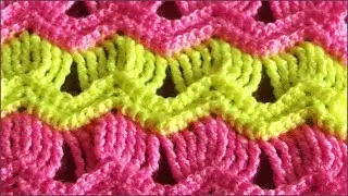 Crochet pattern for a plaid.