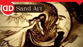 Reverse Sand Art 2👀 Reverse Video Magic! 🎃 Now that's satisfying 🎃 #oddlens #reversevideomagic