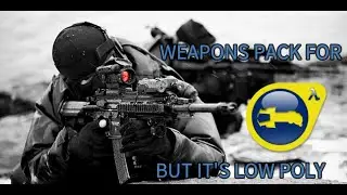 Garry's Mod: Low Poly Weapons Pack