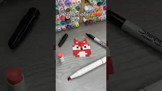 🦊Cute Mini Pixel art ideas❤️ 