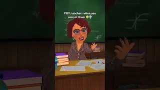 Teacher is WILDDINNN😭🤣 sc @peternugget #funny #comedy #shorts