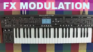 BEHRINGER DEEPMIND 12 EFFECTS MODULATION TUTORIAL