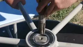 Установка дитячого майданчика (карусель)