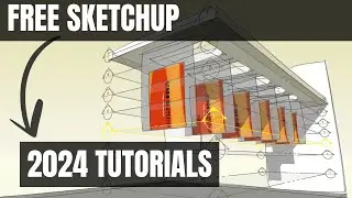 BEST SketchUp Animation FREE Tutorial. No plugins needed. Learn in 30x (12-minute lessons) Sign up!!