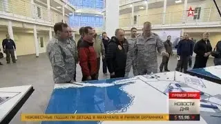 ТВ Звезда: Путин проинспектировал российскую военную базу в Арктике