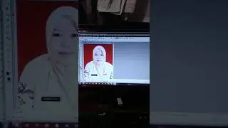 Mengganti background pas foto dengan coreldraw