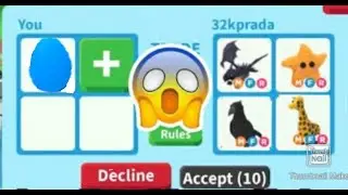 Trading Blue Egg in Roblox Adopt me!