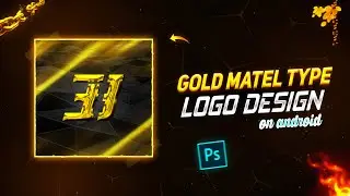 Logo Tutorial || Gold Matel Type || 3b editz