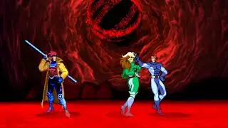 Marvel VS Capcom 2 - Gambit/Rogue/Iceman - Expert Difficulty Playthrough
