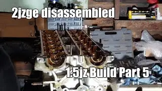 2jzge dissasembled timelapse (1.5jz build part 4)