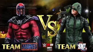 ⭐ MARVEL -VS- DC ⭐ | ROUND 017 | Team Marvel VS. Team DC | WWE 2K19 Gameplay | Community Wish