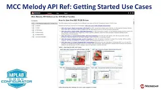 MCC Melody API Reference for AVR: Getting Started Use Cases