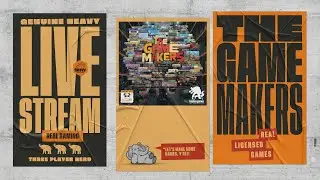 The Game Makers - 3p Teaching & Play-through by Heavy Cardboard