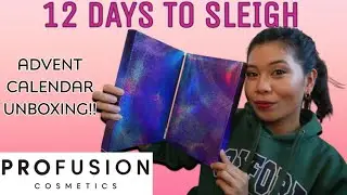 Profusion Advent Calendar 12 Days of Sleigh Unboxing | December 2021