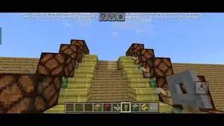 how to make automatic stairs in Minecraft | #minecraft #viral #bussbee