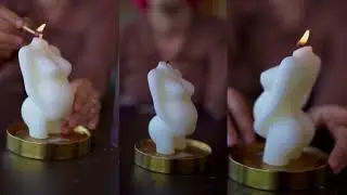 Pregnant Soy Wax Candle