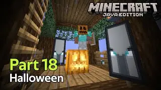 Membuat Dekorasi Untuk Halloween - Minecraft Gameplay Indonesia Part 18