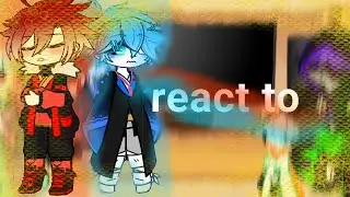 Dark spirit sans aus react to original,x2 (sans)part,1/2(credits to @peng2_comics) 