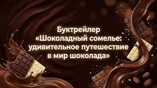 Буктрейлер «Шоколадный сомелье: удивительное путешествие в мир шоколада» (12+)