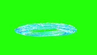 4K Green Screen Free - ORBIT EFFCT - PARTICLES