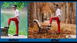 How to change photo background