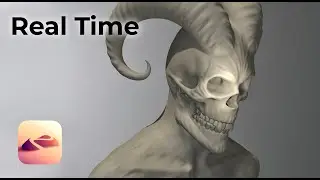 Demon in Nomad Sculpt Real Time #nomadsculpt