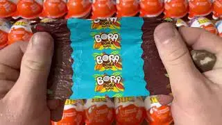 Yummy Kinder Joy Chocolate, Kinder Surprise Candy opening video ASMR Videos