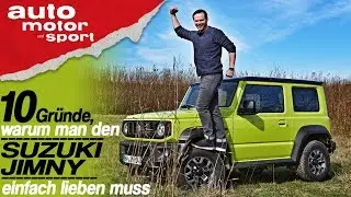 10 reasons why you have to love the Suzuki Jimny - Bloch explains #59 | auto motor und sport