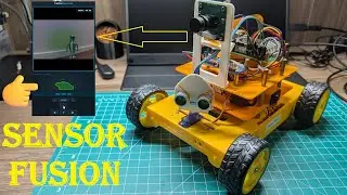 My 3D Printed Raspberry Pi Robot Combining Camera + Ultrasonic for Self-Driving 