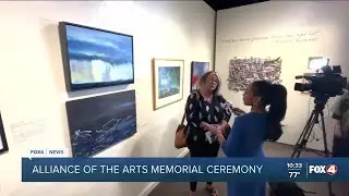 Community gathers to share art inspired by Hurricane Ian
