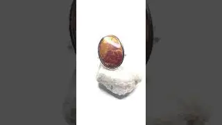 Bague argent, Jaspe noreena 7.5 ct