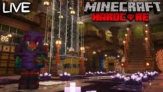 Finishing the Spider XP Farm in Hardcore Minecraft