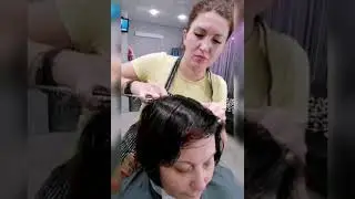 Как стричь каскад на длину волос до плеч?