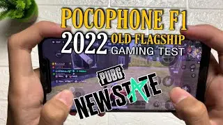 Pocophone F1 Test Pubg New State in 2022 Old Flagship Snapdragon 845
