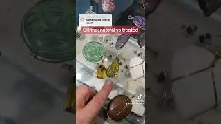 Natural Citrine vs Lemon Quartz (#crystals #citrine #pendants)