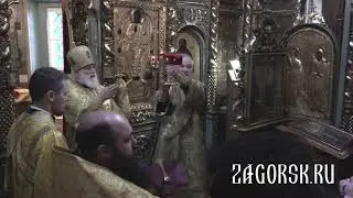 Митрополит Крутицкий и Коломенский Павел в Казанском храме села Шеметово. 24 октября 2021 года.